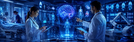 AI and ML healthcare mobile app solutions